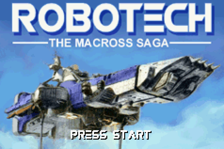Robotech The Macross Saga Title Screen